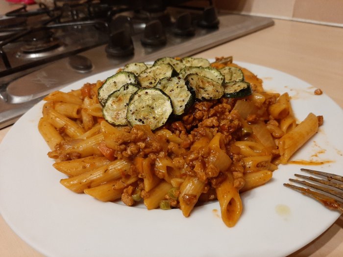 And then I panicked with the courgette&nbsp;(zucchini)